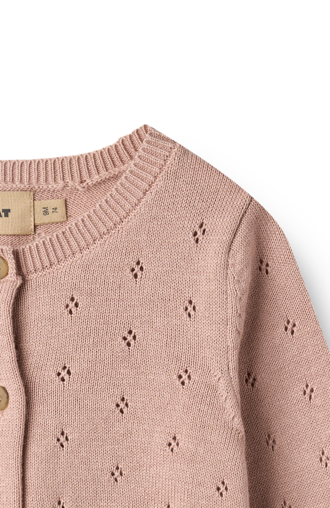 Knit Cardigan Maia - Rose Powder