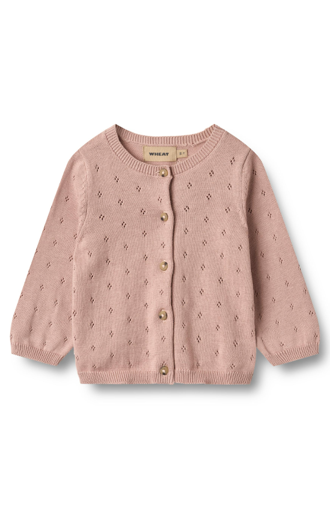 Knit Cardigan Maia - Rose Powder