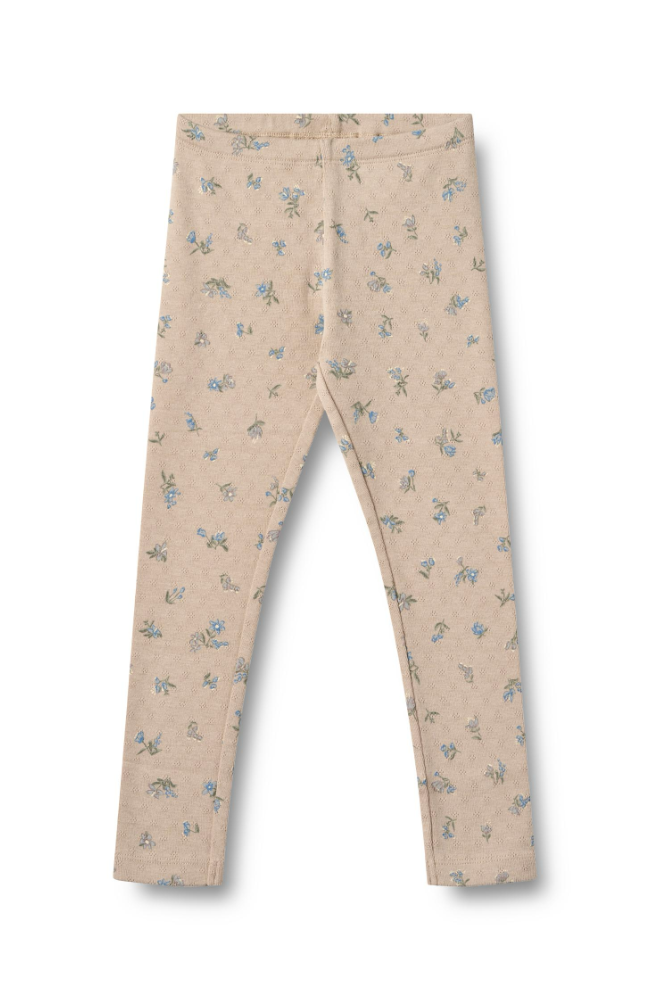 Jersey Legggings Jules - Warm Sand Flowers st.98-128