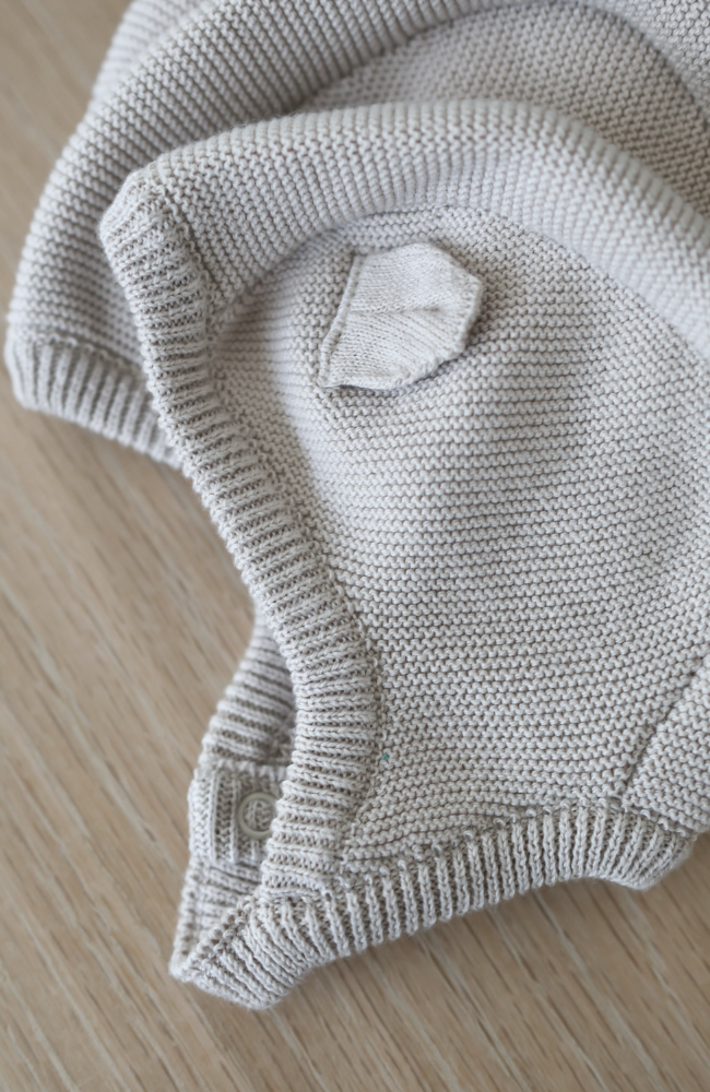 Rose Baby Bonnet - Sandy