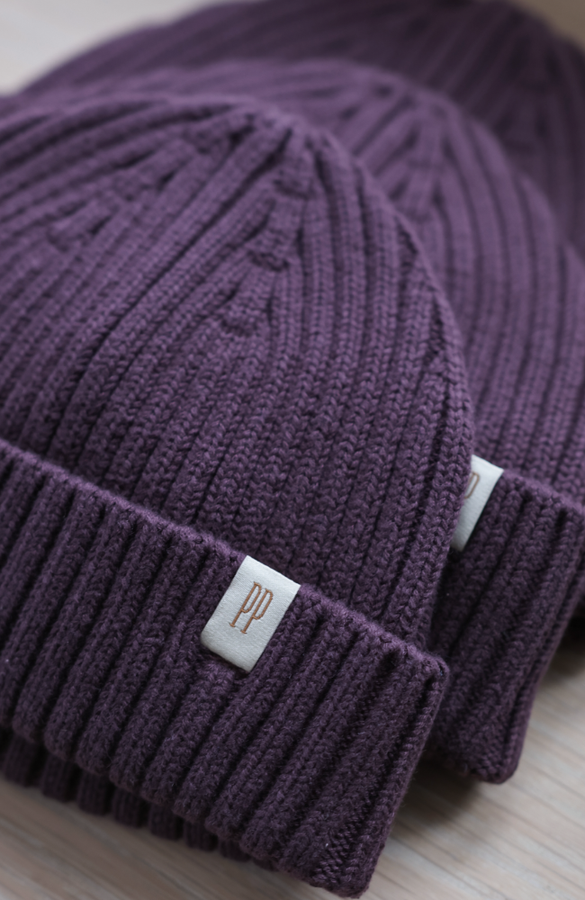 Knit Beanie - Coffee Bean