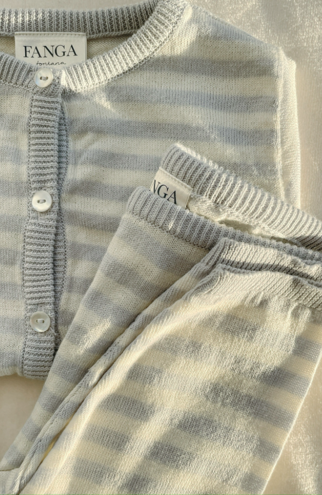 Venti Knit Cardigan - Dawn Grey