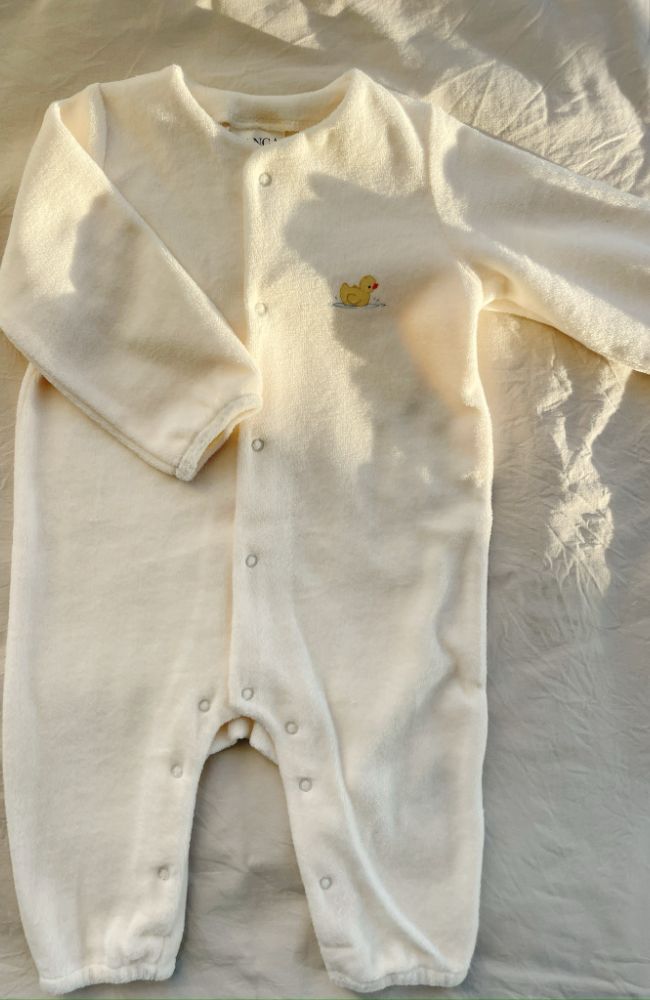 Elu Onesie - Antique White