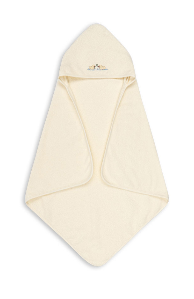 Figo Baby Towel - Antique White