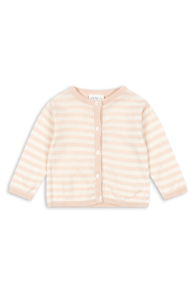 Venti Knit Cardigan - Cameo Rose
