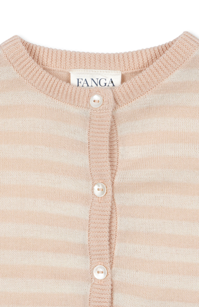 Venti Knit Cardigan - Cameo Rose