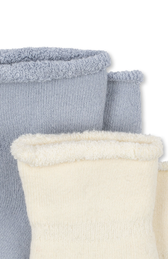 Vicino 2pk Terry Socks - Grey Dawn