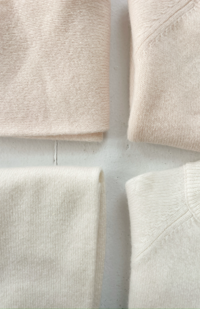 Savora Wool Pants - Antique White