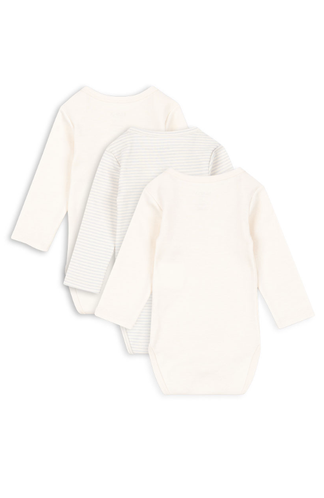 Fio Stripe 3pk LS Body - Blue Mix