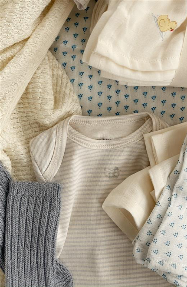 Fio Stripe 3pk LS Body - Blue Mix