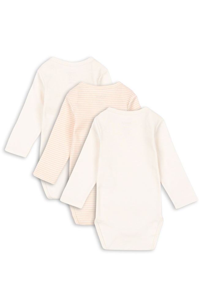 Fio Stripe 3pk LS Body - Blush Mix