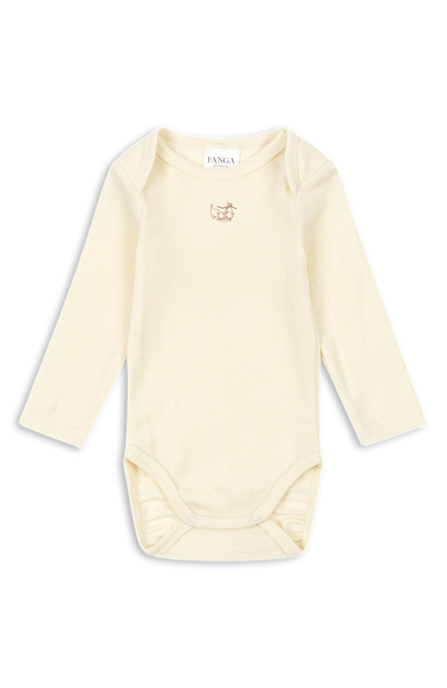 Erba Wool LS Body - Beige Melange