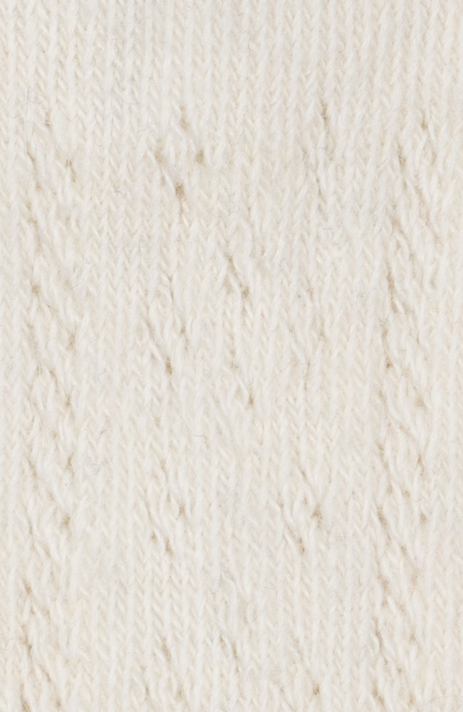 Wool Pointelle Tights - Off White