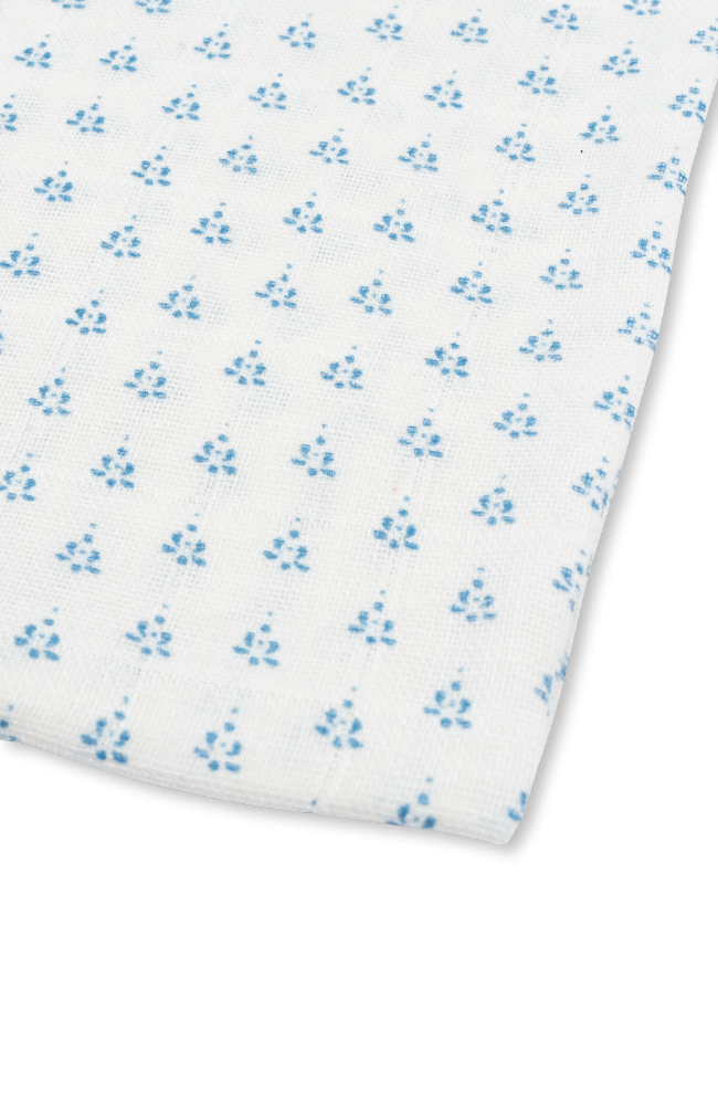 Bellini 3pk Muslin Cloth - Punto Blu