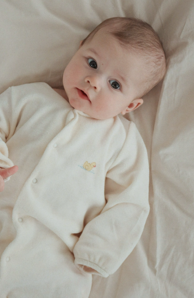 Elu Onesie - Antique White