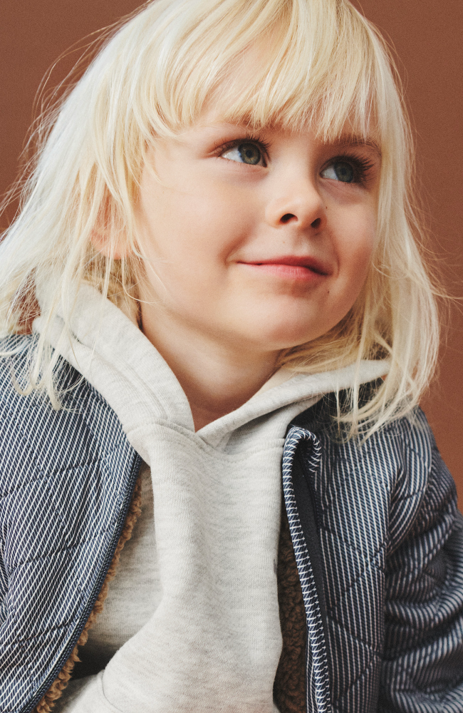 Sweatshirt Francis - Light Melange Grey st.98-140