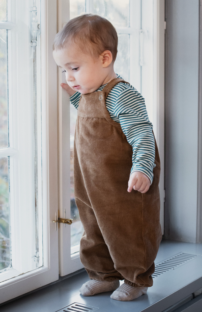 Baby Overall - Driftwood
