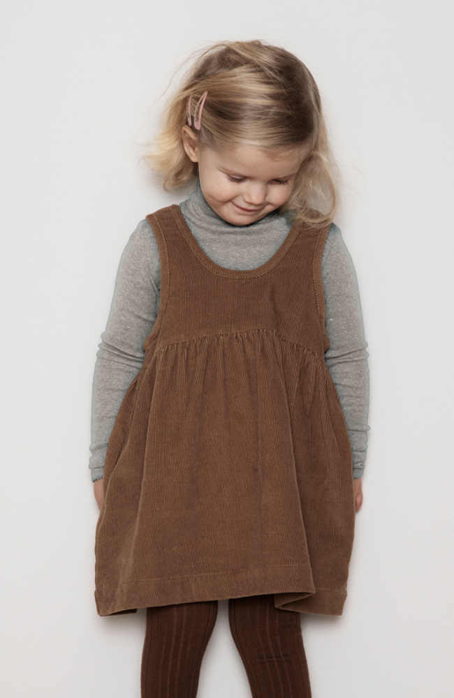 Baby Spencer Dress - Driftwood