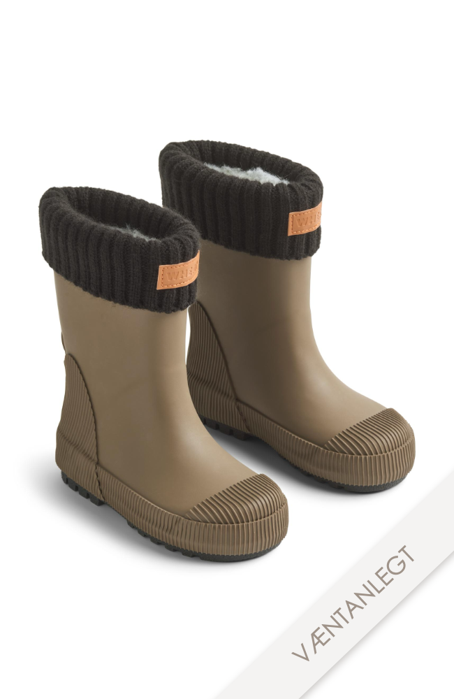 Rubber Boot Thermo Wader - Dry Wood