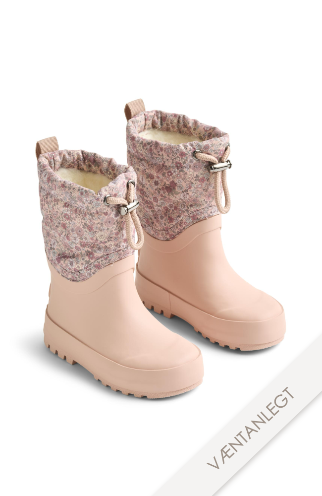 Thermo Snowboot Drizzle - Rose Dust Flowers