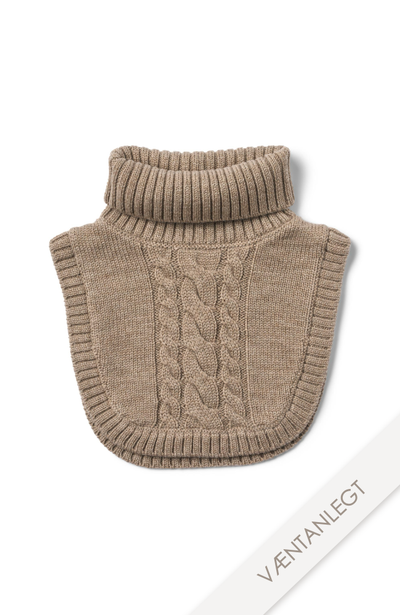 Neckwarmer Softo - Grey Camel Melange