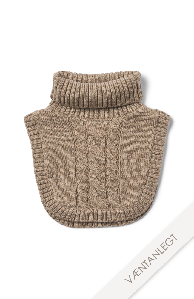 Neckwarmer Softo - Grey Camel Melange