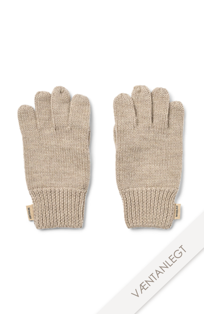 Finger Gloves Bobbe - Warm Sand Melange / st.1-8y