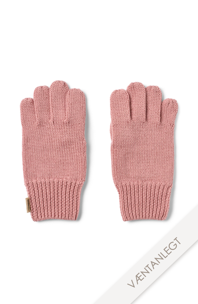 Finger Gloves Bobbe - Rose / st.1-8y