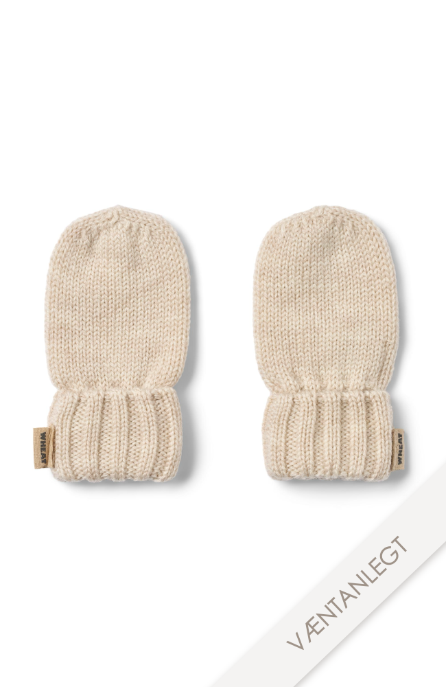 Baby Mittens Lilloa - Offwhite Melange
