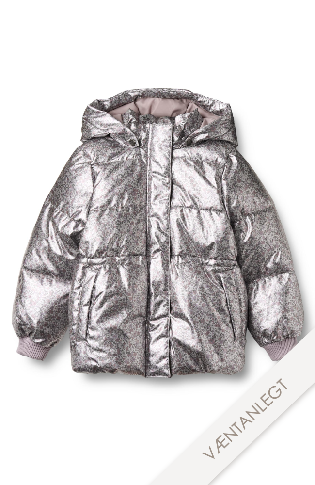 Puffer Jacket Eli - Silver Flower Meadow / st.98-140