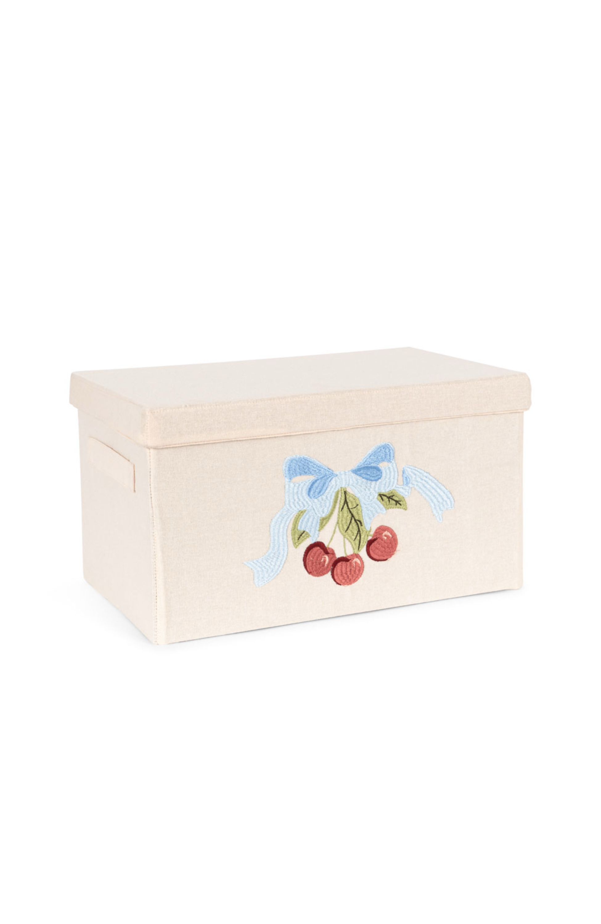 Storage Basket Small - Cherry Bow