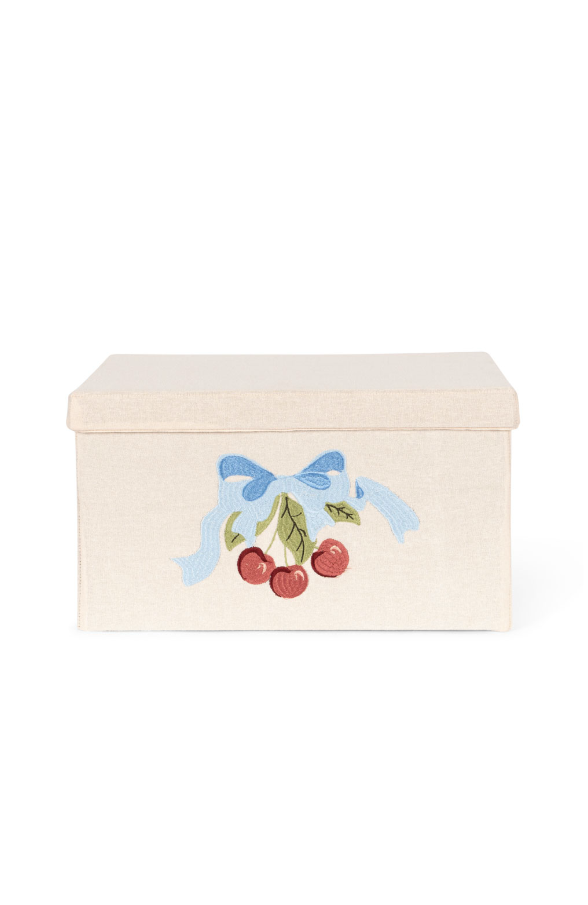 Storage Basket Small - Cherry Bow