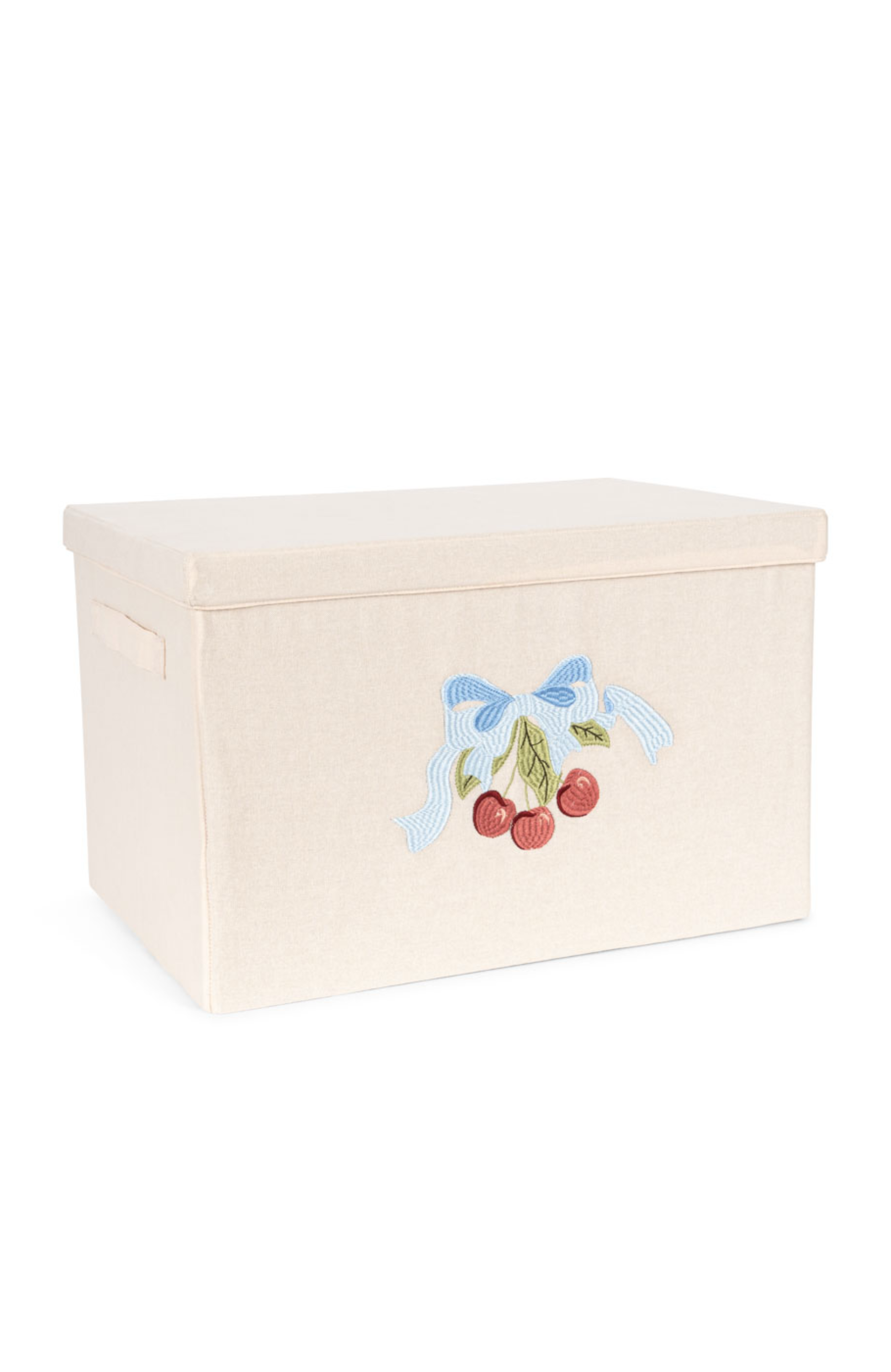 Storage Basket Large - Cherry Bow