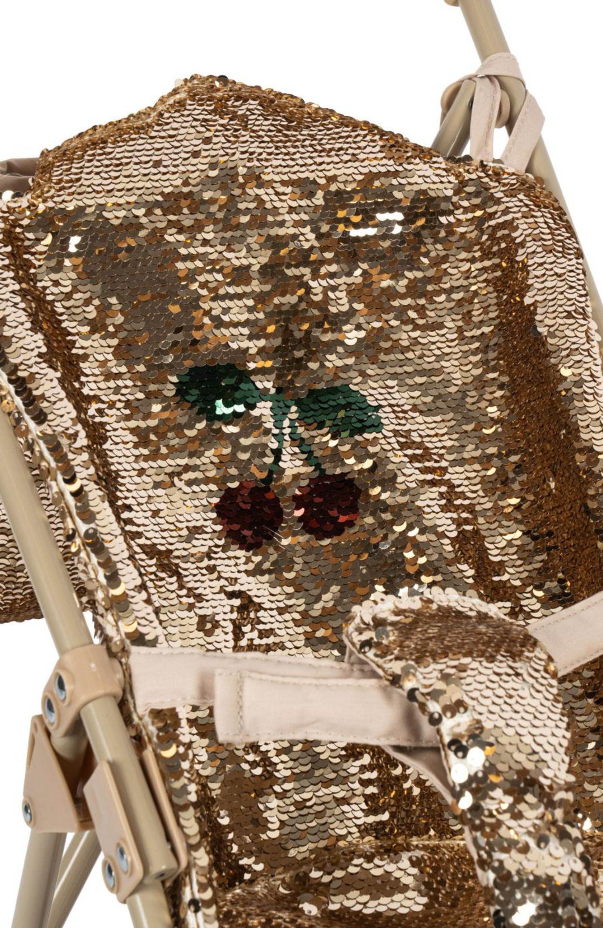 Sparkly Doll Stroller - Cherry