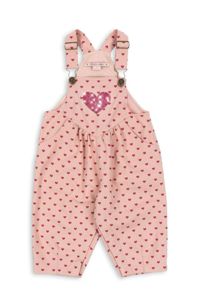 Nola Sequin Overalls - Berry Coeur