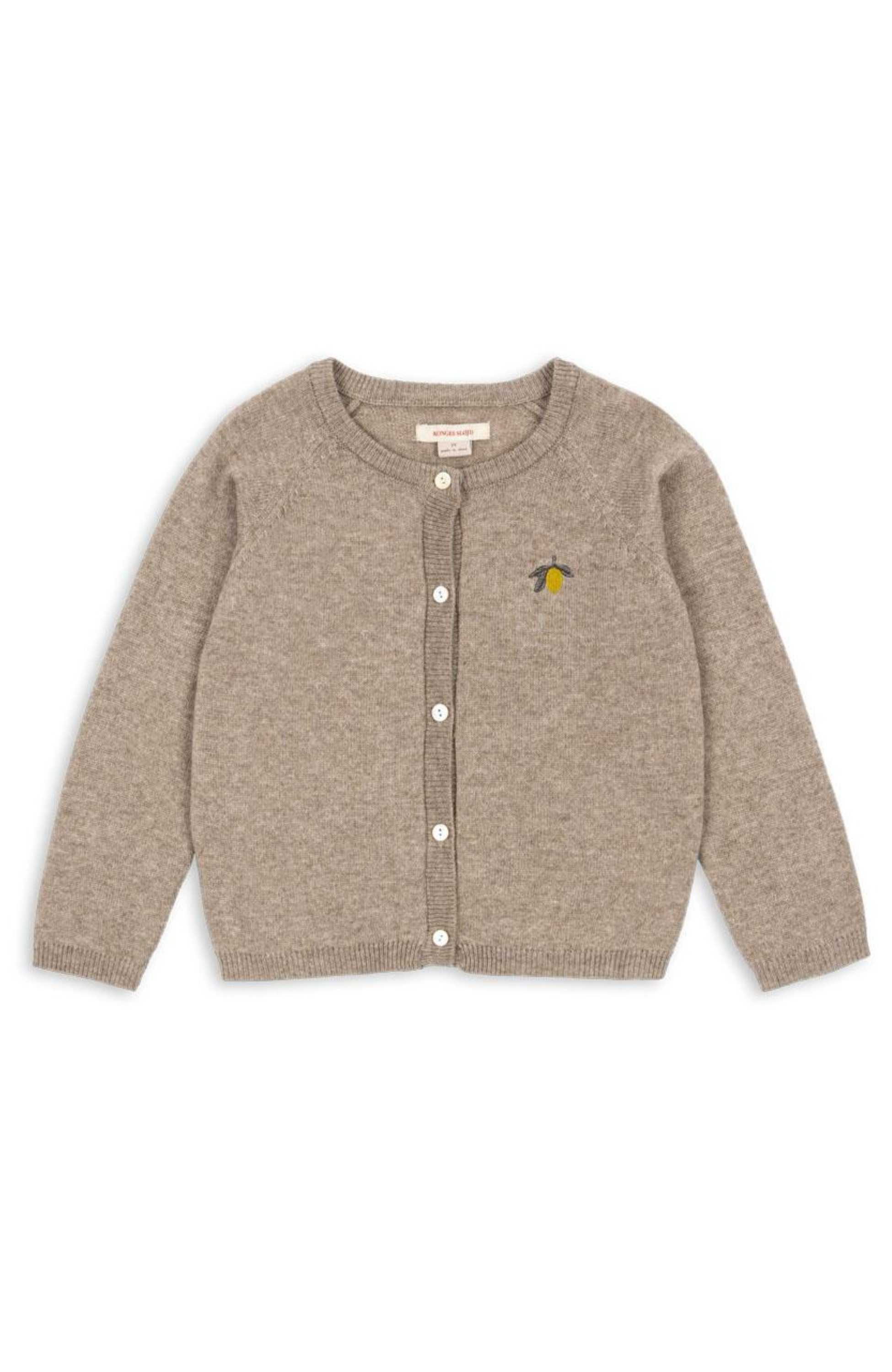 Mattou Knit Wool/Cashmere Cardigan - Light Brown