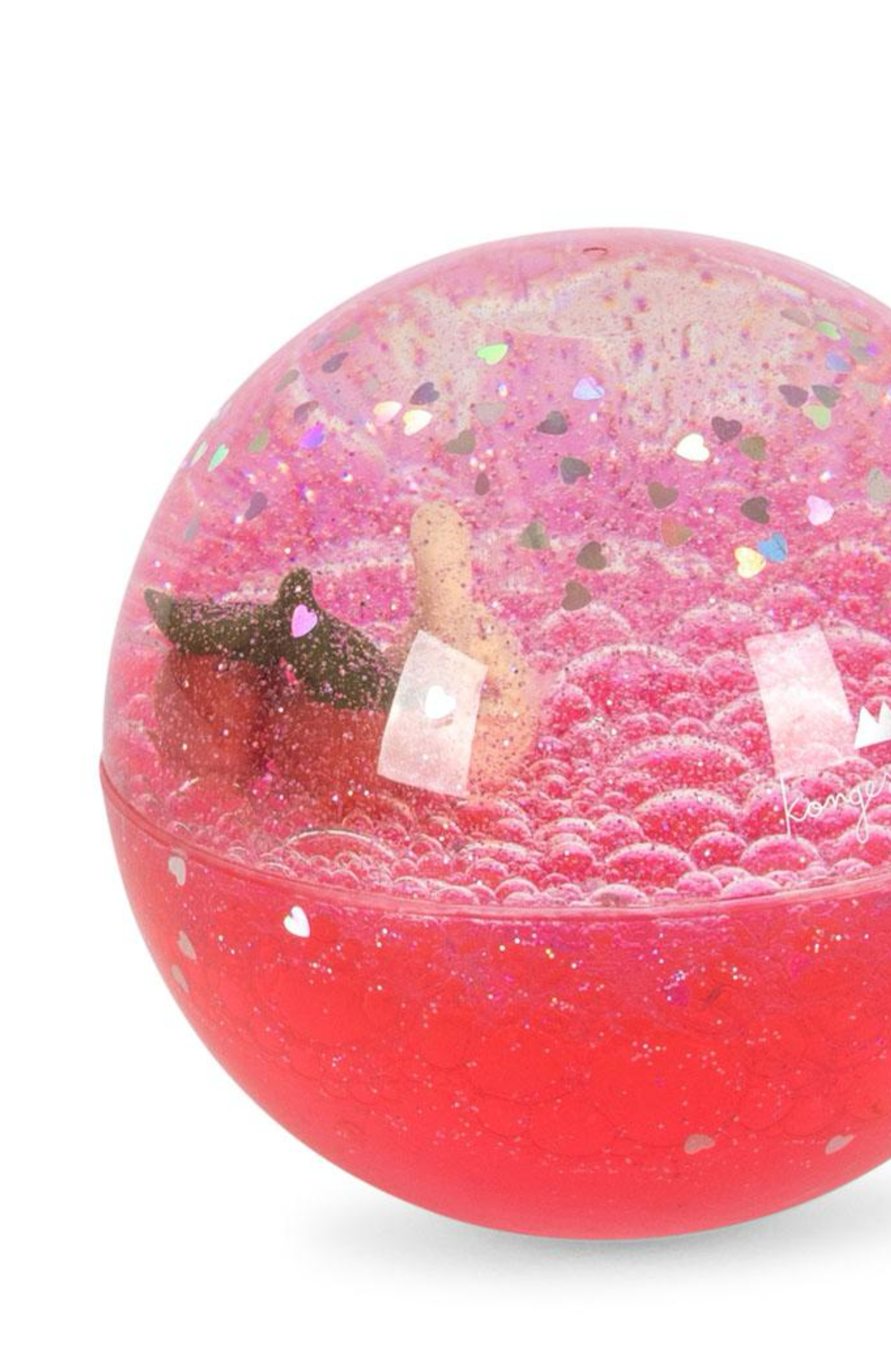 Glitter Water Ball - Cherry