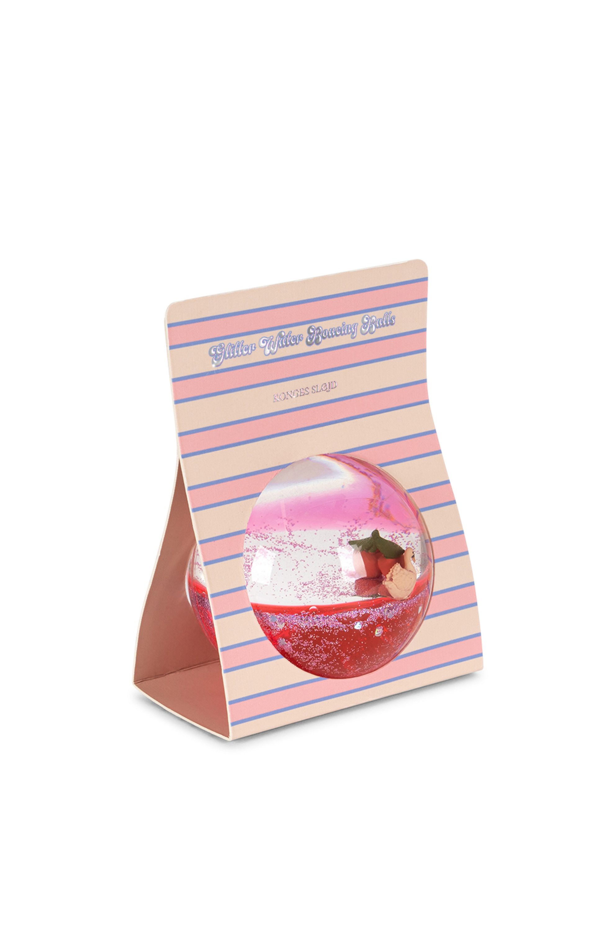 Glitter Water Ball - Cherry