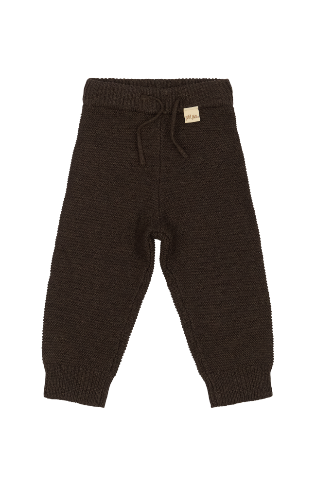 Knit Pants - Brown