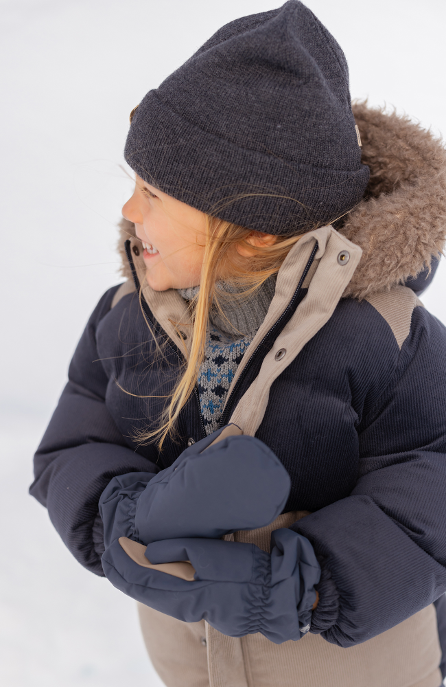 Mittens Monta - Greyblue / st.1-8y