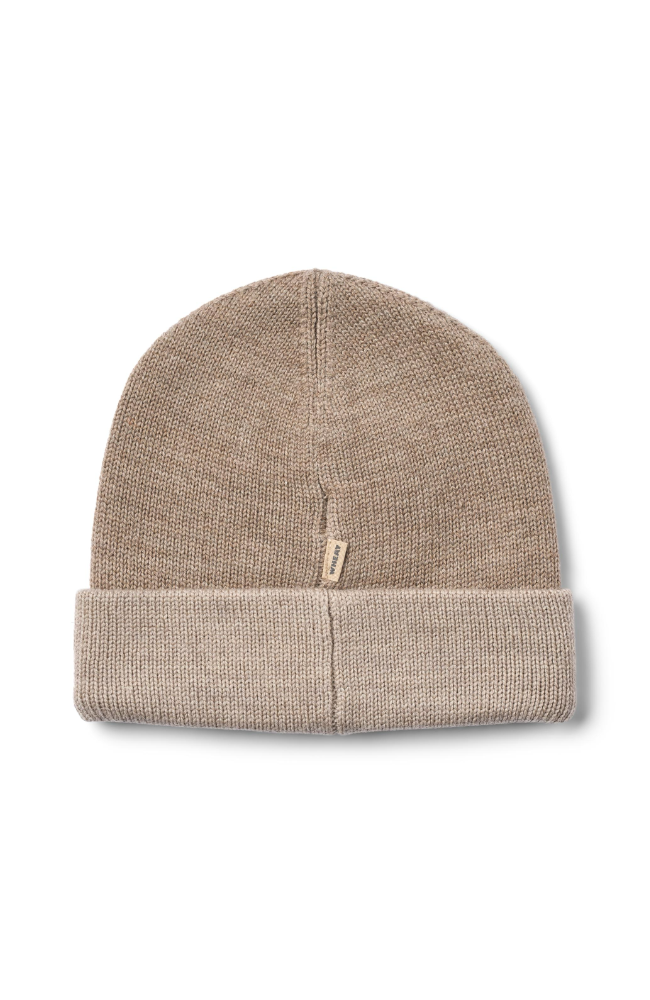Beanie Omalas - Grey Camel Melange