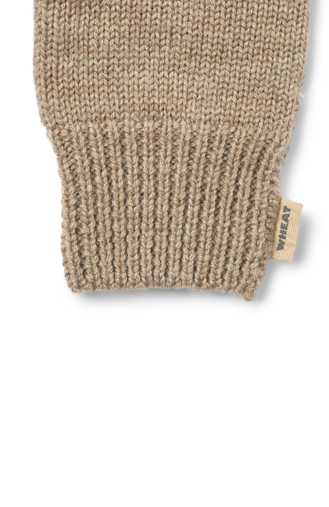 Finger Gloves Bobbe - Grey Camel Melange / st.1-8y