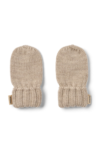 Baby Mittens Lilloa - Warm Sand Melange