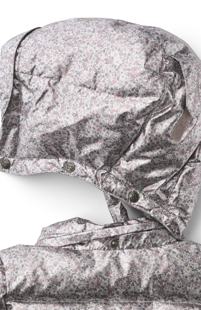 Puffer Jacket Eli - Silver Flower Meadow / st.98-140