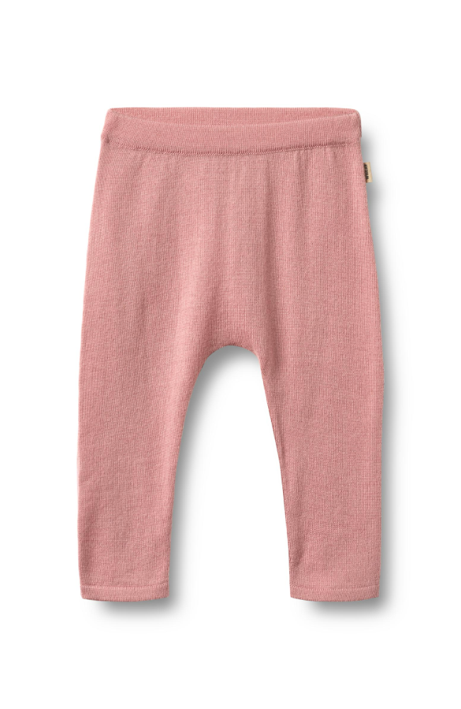 Knit Wool Trousers Neel - Rose st.56-92