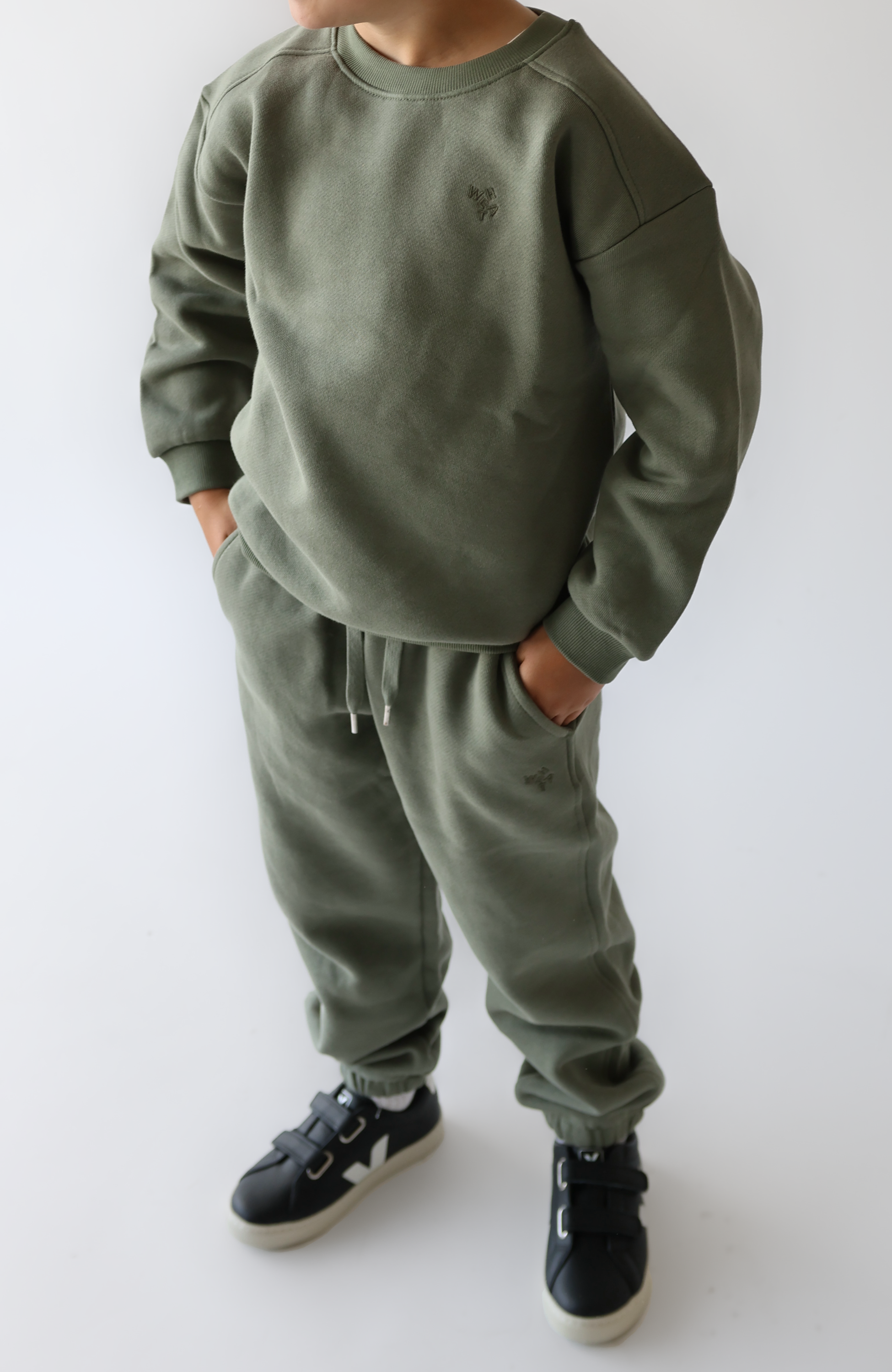 Sweatpants Cruz - Dusty Green st. 74-92