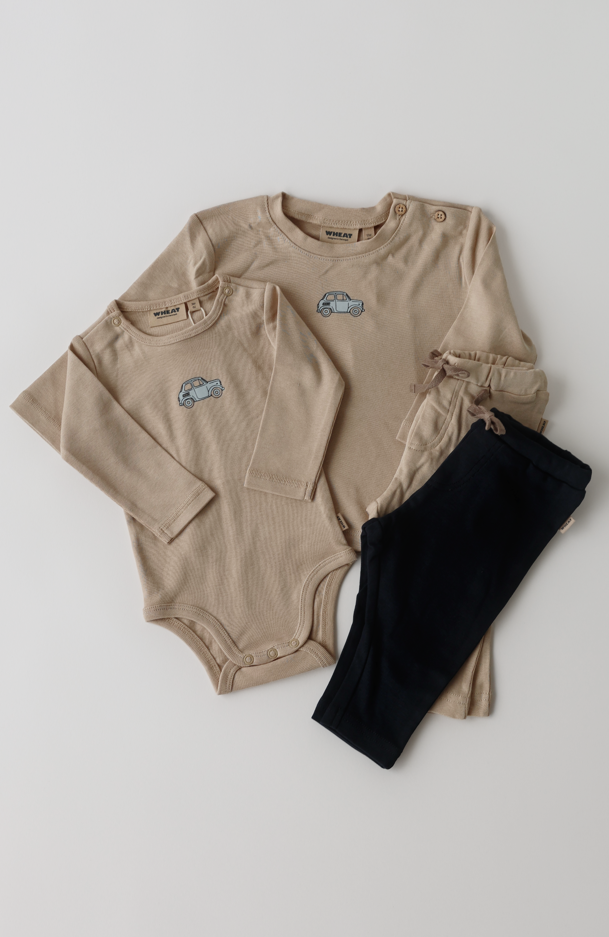 T-shirt L/S Ray - Warm Sand