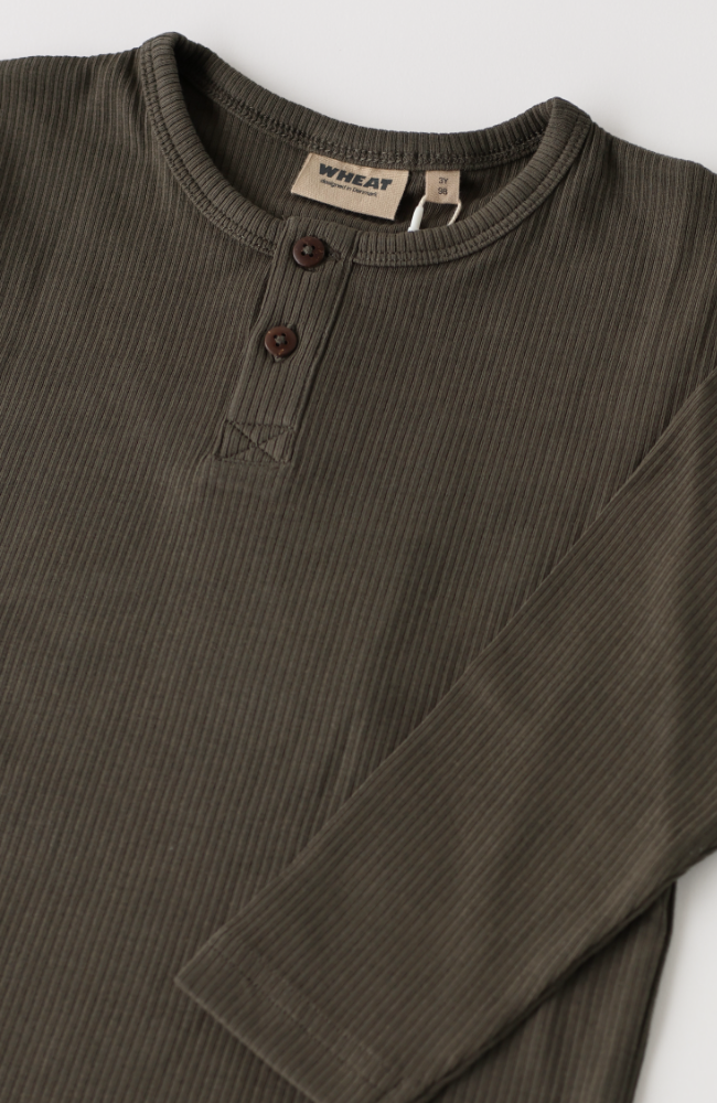 T-shirt L/S Morris - Winter Forest