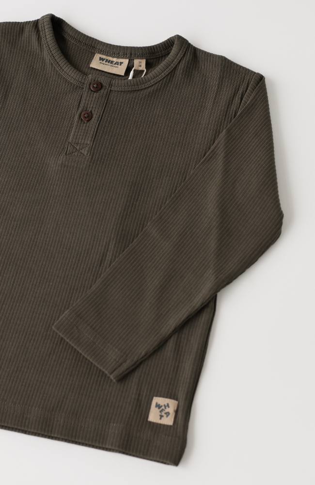 T-shirt L/S Morris - Winter Forest