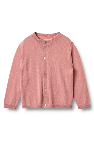 Knit Wool Cardigan Nico - Rose st.93-128